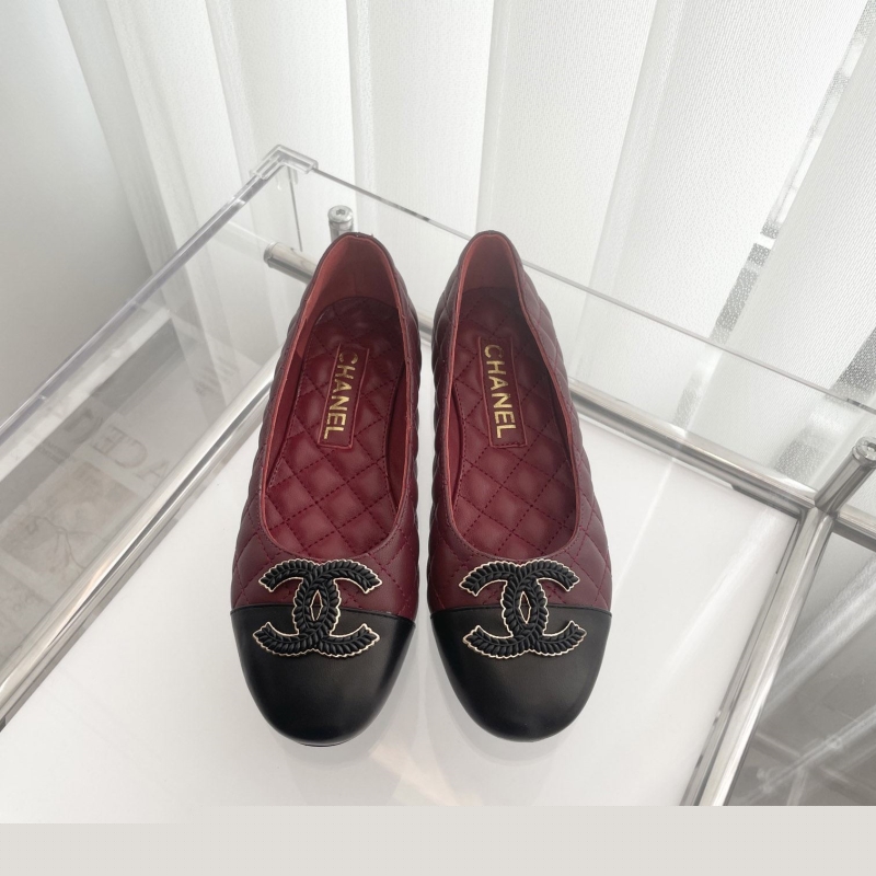 Ch*el flat shoes
